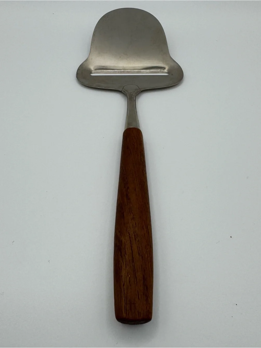 Vintage Spar Norway Cheese Slicer Stainless Steel 18/8 Rosewood Wood Handle MCM